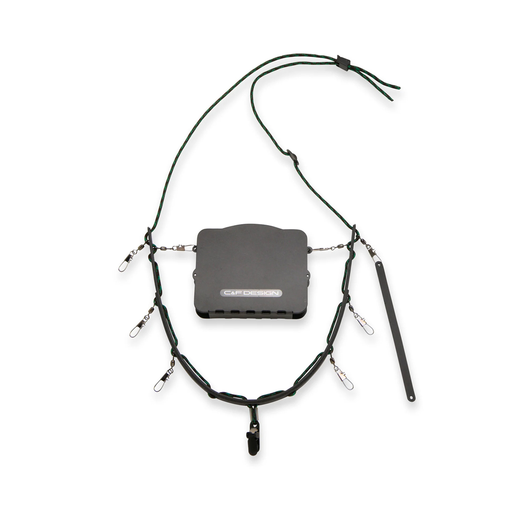 C&F Lanyard With Universal System Fly Fishing Patch