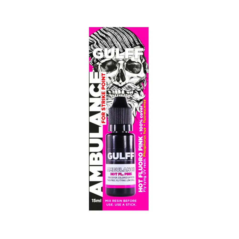 Gulff Ambulance Resin, Hot Fluoro Pink 15 ml