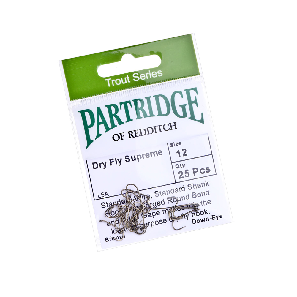 Partridge L5A-L5AM Dry Fly Supreme Hook