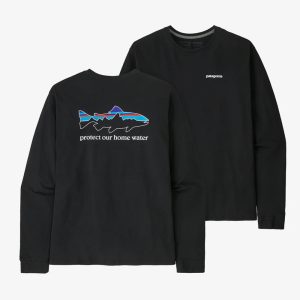Patagonia Men's Long-Sleeved Home Water Trout Responsibili-Tee